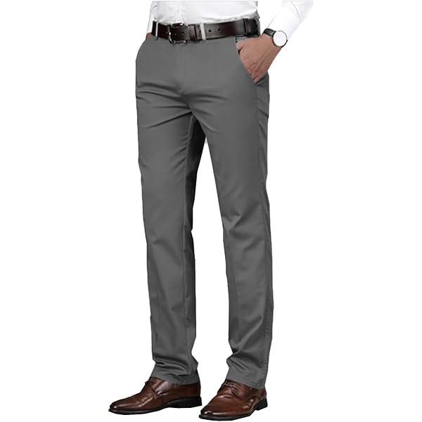 Lauren Ralph Lauren Mens Classic-Fit Wool Dress Pants 56W x 30L Grey at  Amazon Men's Clothing store