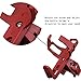 PAMASE Adjustable Quick Release Bike Water Bottle Cage Rack - Mountain Road Bicycle Bottle Holder Red