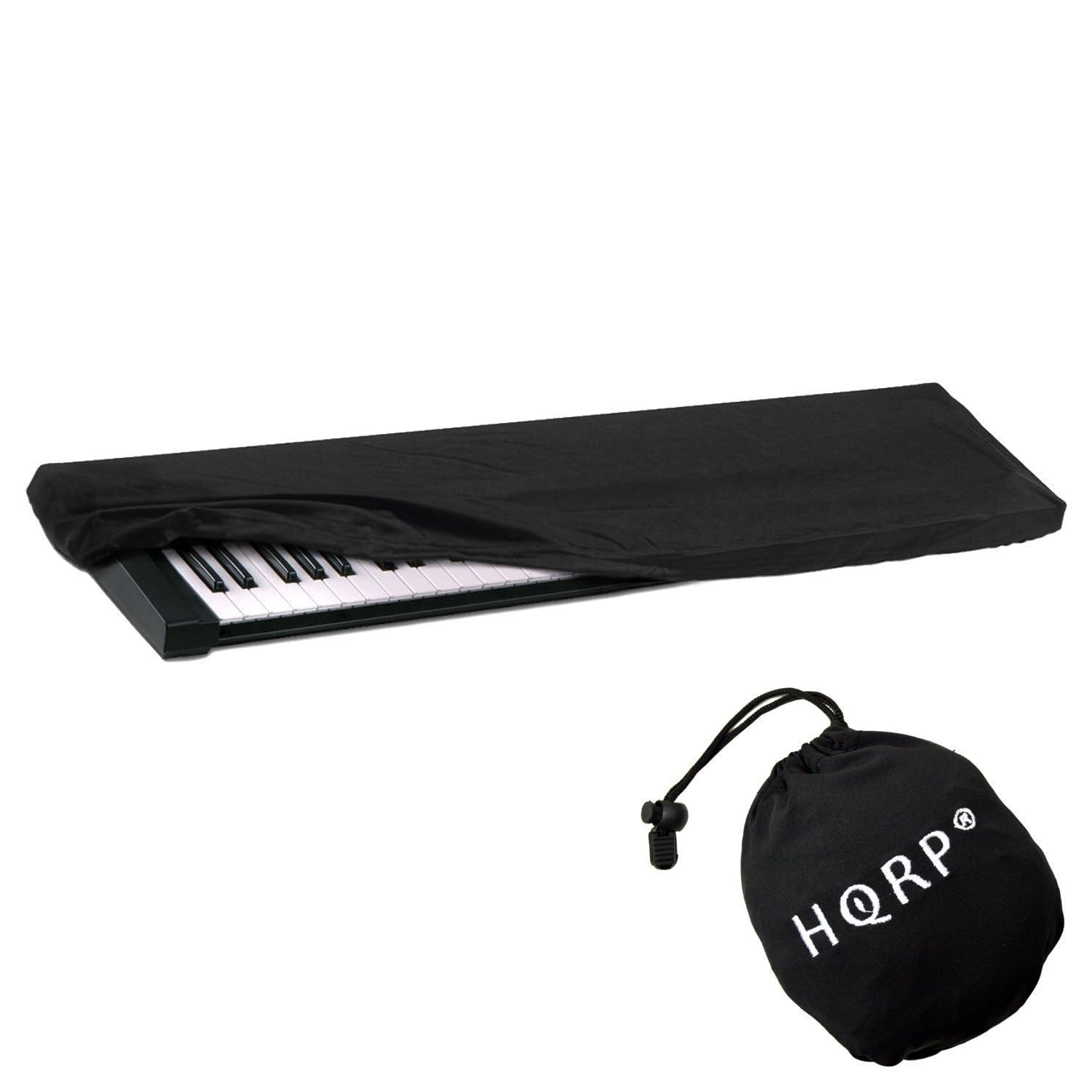 HQRP Cover/Elastic Dust Cover for Yamaha DGX-650 Rimmers Music/DGX650 Keyboard/DGX-650B/P-115 P115/p-115b P115B/p-115wh