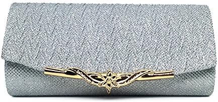 XUNFEI Women Evening Bag Party Banquet Glitter Bag For Girls Wedding Clutches Handbag Chain Shoulder Bag