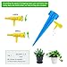 UERMEI Plant Self Watering Spikes System, Vacation Plants Drip Irrigation Automatic Watering Devices with Slow Release Control Valve Switch for Potted Plants Indoor&Outdoor (12 Pack)