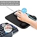 Security Memory Foam Non Slip Mouse Pad Wrist Rest , Ergonomic Mouse Pad Mat with Wrist Support for Gaming Office Computer, Laptop, & Mac Pain Relief