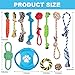 DELOMO Dog Rope Toy, 12 Pack Small Dog Toys, Natural Cotton Dog Toys for Small Dogs&Puppy
