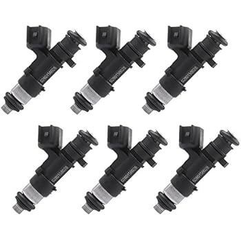 Amazon Com Fuel Injectors Eccpp 6pcs Black 4 Hole Fuel