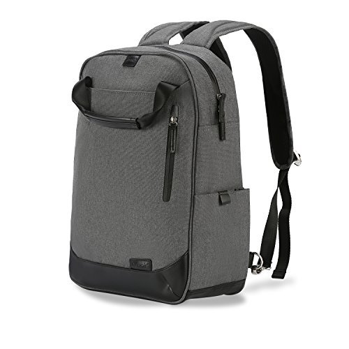 Business Laptop Backpack,Hanmir Waterproof Zipper Computer Bag, Water-resistent College School Backpack, Eco-friendly Travel Computer Backpack Shoulder Bag for 15.6 Inch Laptop & Notebook