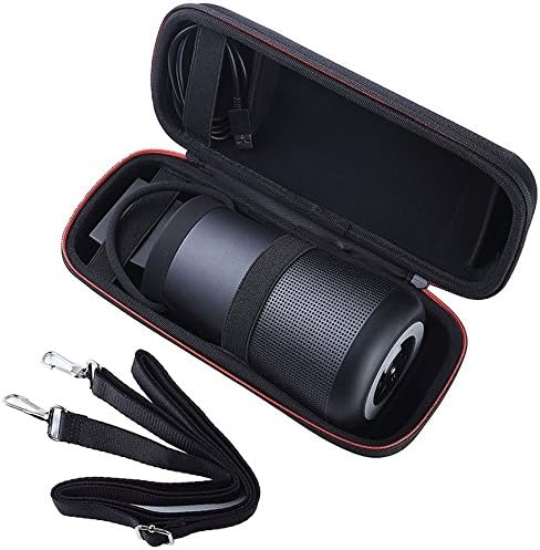 Fashioneey Travel Carrying Case for BOSE SoundLink Revolve+ Protective Nylon Oxford Case for BOSE SoundLink Revolve Plus Bluetooth Speaker(Black)