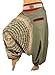 virblatt harem pants unisex Aladdin pants alternative clothing S-L–Nirvana brown