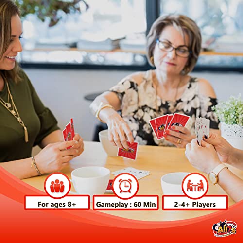 All7s Canasta Cards Game Set with Canasta Cards with Point Values