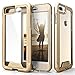 Zizo ION Series iPhone 8 Plus Case/iPhone 7 Plus Case - Military Grade Drop Tested with Tempered Glass Screen Protector (Gold/Clear)