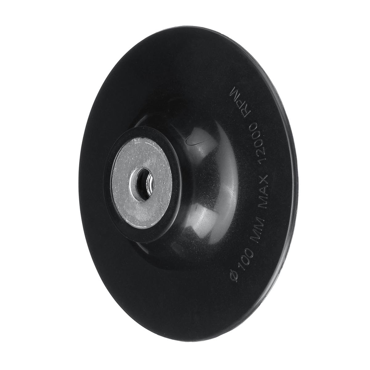 Angle Grinder Rubber Backing Pad, 4 Inch 100mm with M10 Thread, Grinding Disc Pad