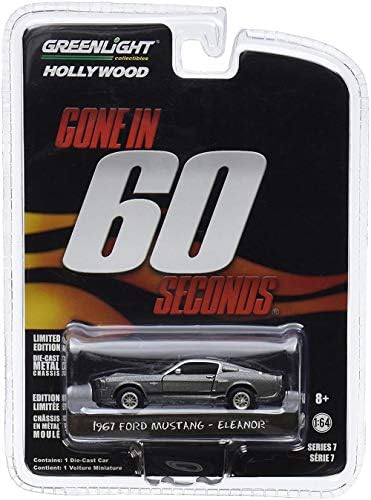 1967 Ford Mustang Eleanor Gone in 60 Seconds in 1:64 Scale by Greenlight
