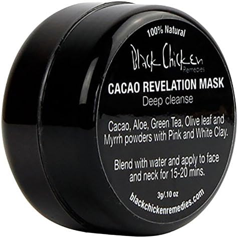 Black Chicken Remedies - All Natural Cacao Revelation Mask (MINI, .1 oz / 3g)