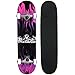 Krown Rookie Complete Skateboard - Pro Style Quality - Maple 7-Ply Deck, Aluminum Trucks, Urethane Wheels, Precision Bearings - The Perfect Beginners First Board