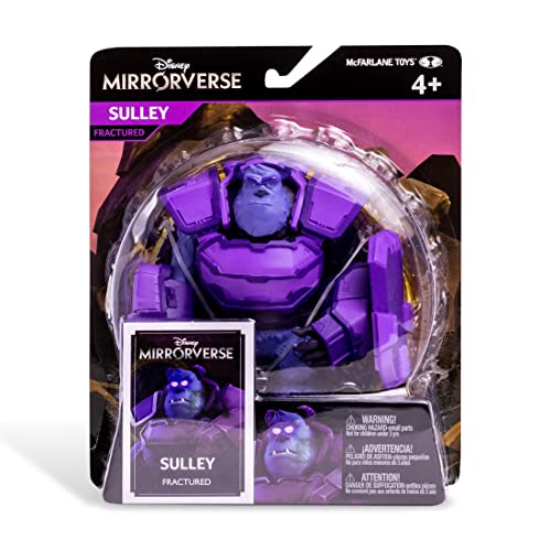 Disney Mirrorverse Sulley (Fractured) 5" Action Figure with Accessories
