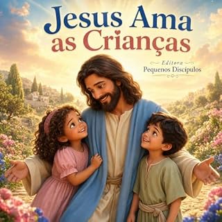 Livro Jesus Ama as Crianças: Uma história ilustrada sobre o amor, a paz e o cuidado de Jesus (Jesus ensina com amor Livro 1)