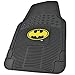 Batman Front & Rear Car Seat Covers, Rubber Floor Mats and Sunshade Gift Set - Warner Brothers 14 Piece Official Licensed Auto Accessories Bundle