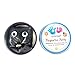 Magnetic Silly Putty, INWISH Liquid Crazy Magic Slime Toy - Mini Tin -2 Pack (black, gold)