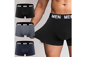 Men's Trunks Underwear Mens Breathable Anti-Chafing Moisture Wicking Underwear Comfortsoft Boxer Briefs