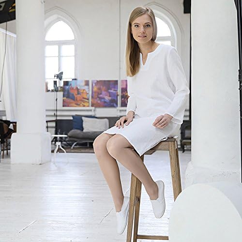 White Linen Djellaba Paula