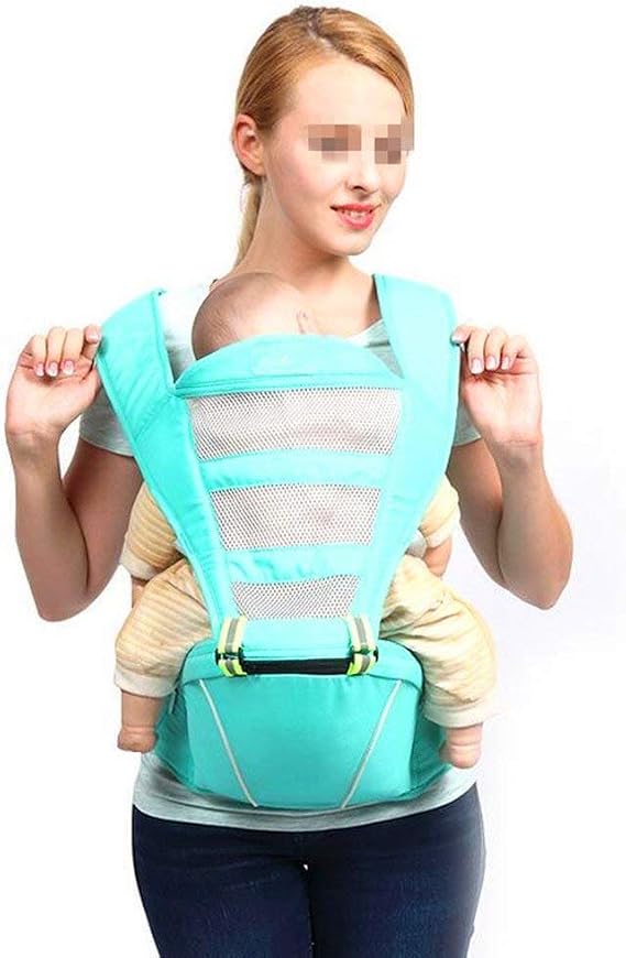 Porte Bebe Avant Et Arriere Baby Strap Double Epaule Sac A Dos Pour Bebe Hug Respirant Multifonctions Vert Sac A Dos Porte Bebe Amazon Fr Cuisine Maison