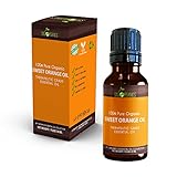 Best Orange Essential Oil By Sky Organics-100% Pure Therapeutic Grade Organic Sweet Orange Oil For Diffuser, Aromatherapy, Massage Oil, Stress and Detox - Citrus Scented Oil For Candles and DIY -1oz