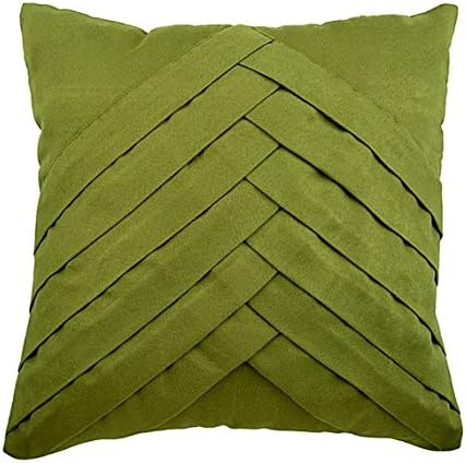 Amazon Com The Homecentric Olive Green Pillow Cases 24x24 Couch