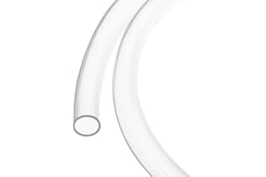 MECCANIXITY Clear PVC Tubing 3/4" ID 7/8" OD Plastic PVC Tube Flexible Water Hose 10ft for Industrial Tubing, Aquariums, 19mm