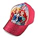 Disney Little Girls Princess Character 3D Pop Cap, Rapunzel, Cinderella, Ariel Princesses, Age 4-7 Pink
