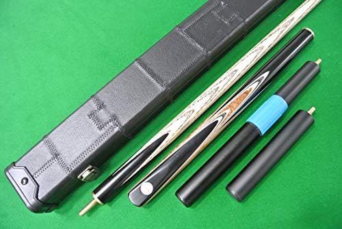 Cuephoria 3/4 Snooker Cue Pool Cue 9.5mm Tip, Case & Extension Set (V8)