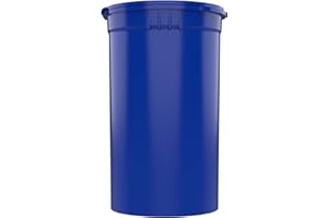 DRAGON CHEWER 19 Dram CR Plastic Packaging Pop Top Containers - Child Resistant Travel Holder Vial Bottles - 225 qty (Blue)