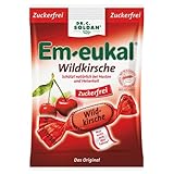 4x Em-eukal Wildkirsche zuckerfrei (suger free), 75 g (German Import)