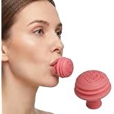Jaw Exerciser Double Chin Reducer for Women Men Non-Biting Face Yoga Breathing Trainer for Skin Tightening, Detachable 3-Layer Jawline Shaper Face Slimmer, Portable Facial Exerciser for V-Face 1Pcs