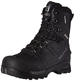 Salomon Men's Toundra Pro CSWP Snow Boot, Black/Black/Autobahn, 10.5 M US