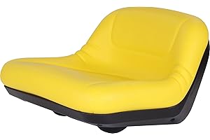Zbox Lawn Mower Seat # GY20495 - Fits John Deere LA100, L100, L105, L108, L107, L110, X110, 102, 105, 125 - Replaces A-B1GY20495, A-GY20495, AUC11475, B1GY20495, GY20495, GY20495-A and GY21209