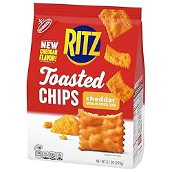 RITZ Toasted Chips Cheddar Crackers, Party
