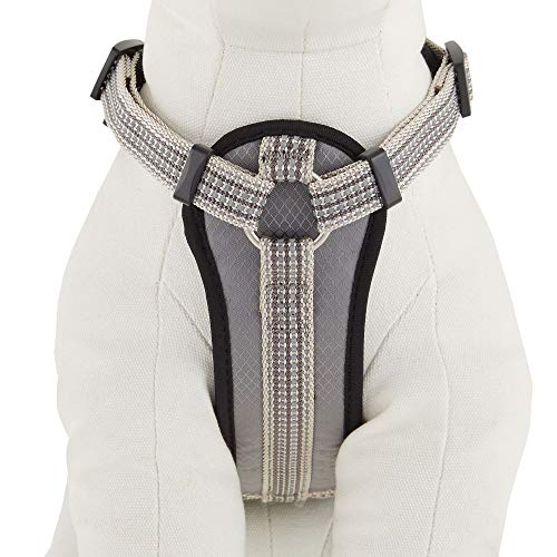 Dog Harness Kong Reflective Pocket Large Gray Pricepulse