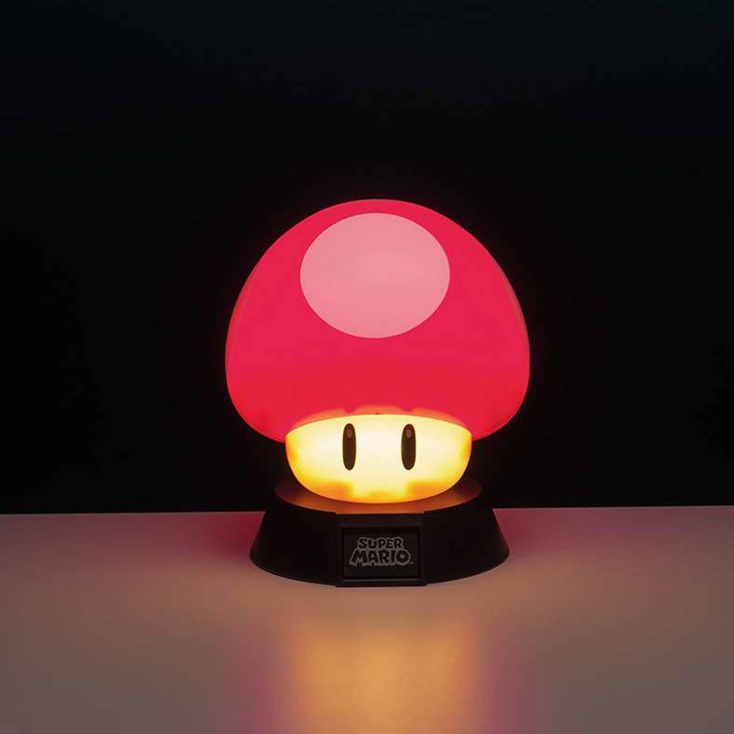 Paladone Super Mario Bros. Mushroom 3D Night Light - Decorative Lamp Collectible