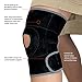 ACE Brand Adjustable Compression Knee Support, Moderate Support for Weak, Sore or Injured Joints, One Size Fits Most