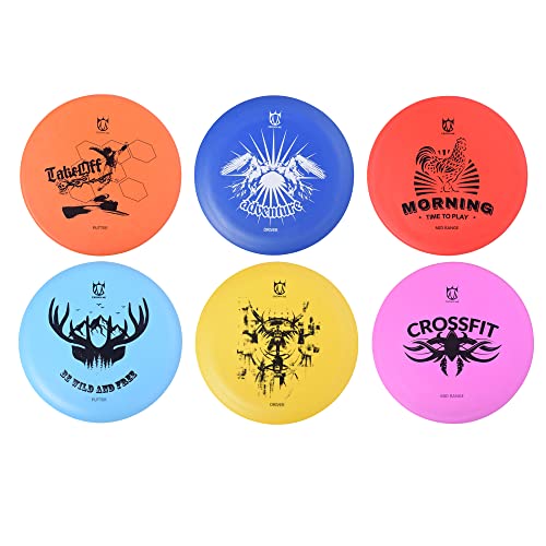CROWN ME Disc Golf Set, Disc Golf Starter Set,Includes 1pc Bag with