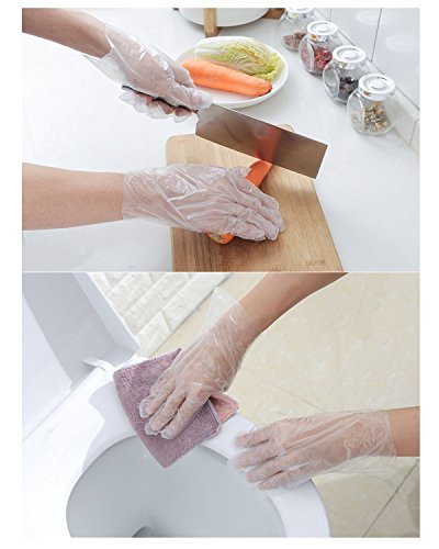Agreatca 1200PCS Disposable Gloves,Food Service Gloves for Kitchen Cooking Cleaning Safety Food - Thumbnail 2