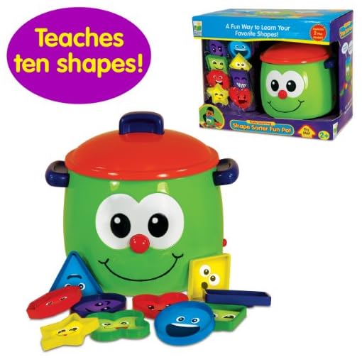 The Learning Journey Learn with Me, Shape Sorter Fun Pot - Image 5