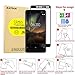 [2 Pack] Nokia 6 2018 Screen Protector, KATIAN HD Full Coverage Protector [Anti-Scratch] [Anti-Fingerprint] [No-Bubble], 9H Hardness Tempered Glass Film for Nokia 6 2018 [Black]
