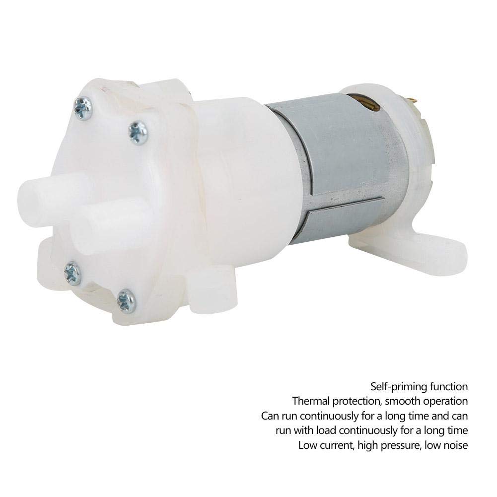 Self-Priming Pump, DC6-12V Mini Miniature Self-Priming Pump 380 Diaphragm Pump 1~5 Meters Lift - Image 5
