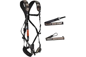 MALTA DYNAMICS Malta Hunting Safety Ultralight Hunting Safety Harness Set with Tree Strap, Deer Drag/Suspension Relief Strap