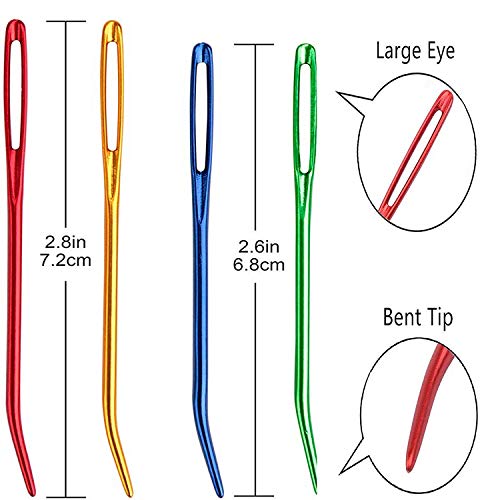 image for Bellyqueen Knitting Needles Wool Needles Yarn Needle Tapestry Darning 