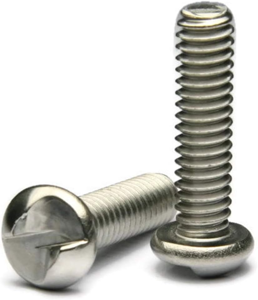 1024 x 1/2" Stainless Steel Round Head One Way Security Screws