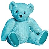Bears For Humanity Large Organic Blue Teddy Bear Stuffed Plush Animal With Movable Arms And Legs. 16 Inches. One Is Donated To A Child In Need For Each One Purchased