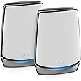 Netgear Orbi Whole Home Tri-band Mesh WiFi 6 System (RBK852) Router with 1 Satellite Extender | Coverage up to 5,000 sq. ft. and 100+ Devices | AX6000 (Up to 6Gbps) (Renewed)