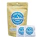 Handzies Natural Soap and Water Hand Wipes, Individually Packaged Singles, Tangerine 24ct