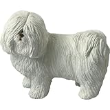 Sandicast Mid Size Coton de Tulear Sculpture, Standing